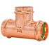 Quickfitting 2" X 2" X 2" Press Copper Tee Fitting (Case of 8)