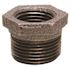 WARD MFG. BLACK MALLEABLE BUSHING 1 IN. X 3/4 IN.