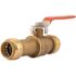 SharkBite 3/4 in. Push-To-Connect Brass Slip Ball Valve