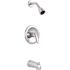 Premier Anchor Point Single-Handle 1-Spray Tub and Shower Faucet in Chrome (Valve Included)