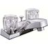 Premier Concord 4 in. Centerset 2-Handle Bathroom Faucet with Pop-Up Assembly in Chrome