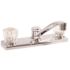 Premier Concord 2-Handle Standard Kitchen Faucet Without Side Sprayer in Chrome