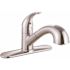 Premier Sanibel Single-Handle Pull-Out Sprayer Kitchen Faucet in Brushed Nickel