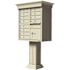 Florence Vital 12-Mailboxes 1-Parcel Locker 1-Outgoing Pedestal Mount Cluster Box Unit