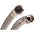 Fluidmaster 3/4 in. M.I.P. x 3/4 in. F.I.P x 18 in. L Braided Stainless Steel Water Heater Connector
