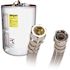 Fluidmaster 3/4 in. F.I.P. x 3/4 in. Compression x 18 in. L Braided Stainless Steel Water Heater Connector