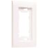 TAYMAC ALLURE 1-Gang Non-Metallic Wallplate Frame, White