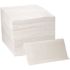 Dixie Ultra Flat Linen Replacement Dinner 16 in. x 15 in. White, Paper Napkins, (1,000 per Case)