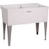 MUSTEE Utilatub 40 in. x 24 in. x 33 in. Thermoplastic Floor Mount Utility Tub in White