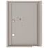 Florence USPS Delivery Recessed Wall Mount 4C Mailbox with 1 Parcel Locker in Silver Speck