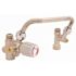 Honeywell Direct Connect Water Heater Kit Including Valve, Tee and 8 in. Flex Connector
