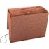 Sparco 8-1/2 in. x 11 in. 12-Pocket Accordion File, Brown