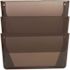 Sparco 13.1 in. x 14.8 in. x 4.3 in. Mountable Wall File Pockets, Smoke
