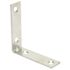 Anvil Mark Flexible Door Stop, Bell Type, 3 in., Satin Nickel