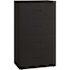 Lorell 30 in. x 18-5/8 in. x 52 in. - 1/2 in. Black Lateral file with 4-Drawers