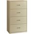 Lorell 30 in. x 18-5/8 in. x 52 in. - 1/2 in. Putty Lateral file with 4-Drawers