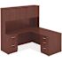 Lorell Essential Mahogany Mobile Pedestal File Cabinet