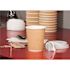 Genuine Joe 16 oz. Brown Ripple Hot Disposable Beverage Cups
