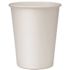 Genuine Joe 8 oz. White Polyurethane Lined Disposable Hot Cups