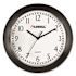 Lorell 9 in. Round Profile Wall Clock
