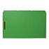 SPARCO PRODUCTS SPARCO COLORED FASTENER FOLDER, 1/3 TAB, GREEN, 8-1/2X14 IN.