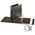 SPARCO PRODUCTS SPARCO LOCKING D-RING VIEW BINDER, 4 IN. CAPACITY, BLACK