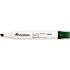 Integra Dry Chisel Tip Erase Marker, Green (12-Pack)