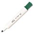Integra Dry Chisel Tip Erase Marker, Green (12-Pack)