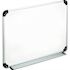 Lorell 24 in. x 18 in. Dry Erase Board, White Styrene Surface with Aluminum Frame