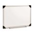 Lorell 48 in. x 72 in. Dry Erase Board, White Styrene Surface with Aluminum Frame