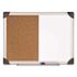 Lorell 18 in. x 24 in. Aluminum Frame Combination Dry-Erase/Cork Board