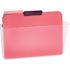 OIC 7 in. x 13 in. Space Saving Wall Filing System, Clear