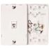 Leviton 1-Gang White Plastic Screw Terminals Standard Telephone Wall Jack (1-Pack) 40214-W