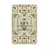 Leviton 1-Gang Ivory Plastic Screw Terminals Standard Telephone Wall Jack (1-Pack) 40214-I