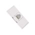 Leviton White Phone Jack Plastic Surface Mount Screw Terminals Wall Plate (1- Pack) 4625A-24W