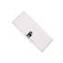 Leviton White Phone Jack Plastic Surface Mount Screw Terminals Wall Plate (1- Pack) 4625A-24W