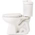 Niagara Stealth Stealth 2-Piece 0.8 GPF Ultra-High-Efficiency Single Flush Elongated Toilet in White, Seat Included