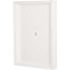 MUSTEE Durabase 48 in. L x 34 in. W Single Threshold Alcove Shower Pan Base with Center Drain in White