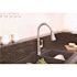 Premier Creswell Single-Handle Pull-Down Sprayer Kitchen Faucet with Touchless Sensor and LED Light in Brushed Nickel