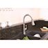 Premier Creswell Single-Handle Pull-Down Sprayer Kitchen Faucet with Touchless Sensor and LED Light in Brushed Nickel