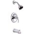 Premier Raleigh Single-Handle 3- -Spray Patterns Tub and Shower Faucet in Chrome (Valve Included)