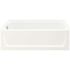 STERLING Ensemble 5 ft. Left Drain Rectangular Alcove Bathtub in White