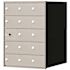 Florence Recessed Wall Mount Horizontal Mailbox with 14 Compartments in Anodized Aluminum