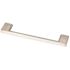 HARDWARE RESOURCES CAB PULL 128mm Center-to-Center SAT NICKEL