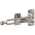 Prime-Line Swing Bar Door Guard with Ball, 4-7/8 in., Solid Brass, Satin Nickel Plated