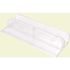Prime-Line Shower Door International Bottom Guide, Fits 1/2 in. Panels (2-pack)
