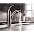 KOHLER Forte Single-Handle Pull-Out Sprayer Kitchen Faucet With MasterClean Spray Face in Polished Chrome