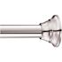 MOEN 72 in. Adjustable Straight Decorative Tension Shower Rod in Chrome