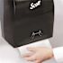 Scott Essential Manual Hard Roll Towel Dispenser, Black, 1 Dispenser / Case