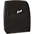 Scott Essential Manual Hard Roll Towel Dispenser, Black, 1 Dispenser / Case